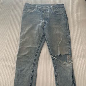LEVI’S White Oak Cone denim
